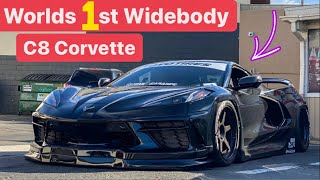 WORLDS FIRST WIDE-BODY C8 CORVETTE