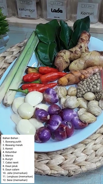 Bumbu Opor Ayam Santan Kuning