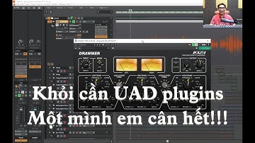 Một plugin này thôi cũng đủ để mix vocal rồi, so với UAD thì không thua kém gì nhé