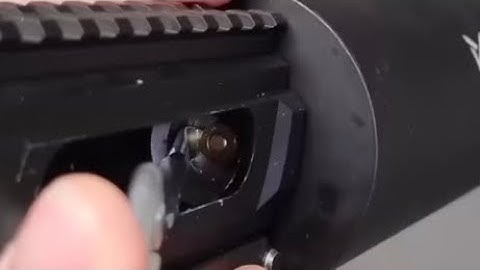 Paint can tool to clear gun ammo stuck