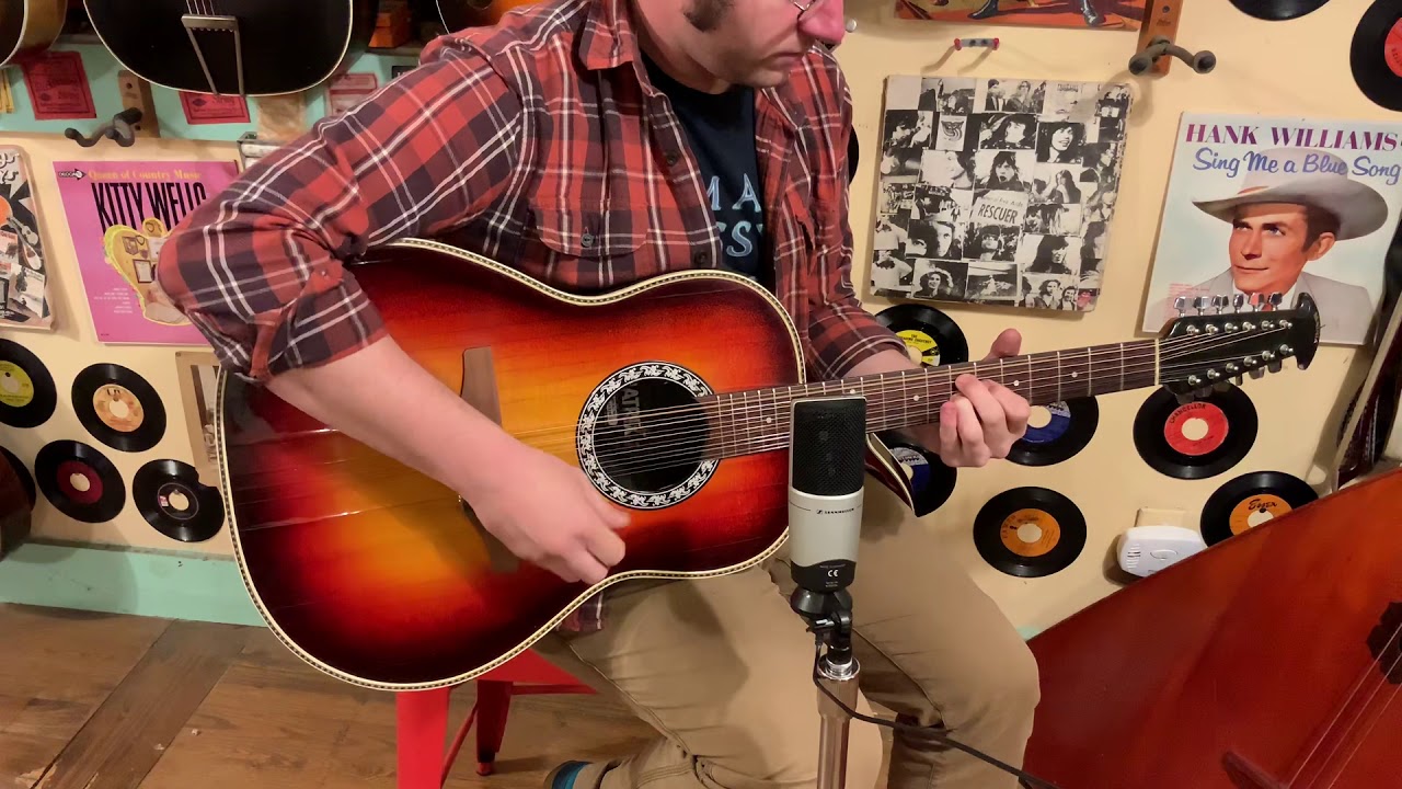 1972 Ovation Matrix 1138 12-string 000+/jumbo guitar - YouTube