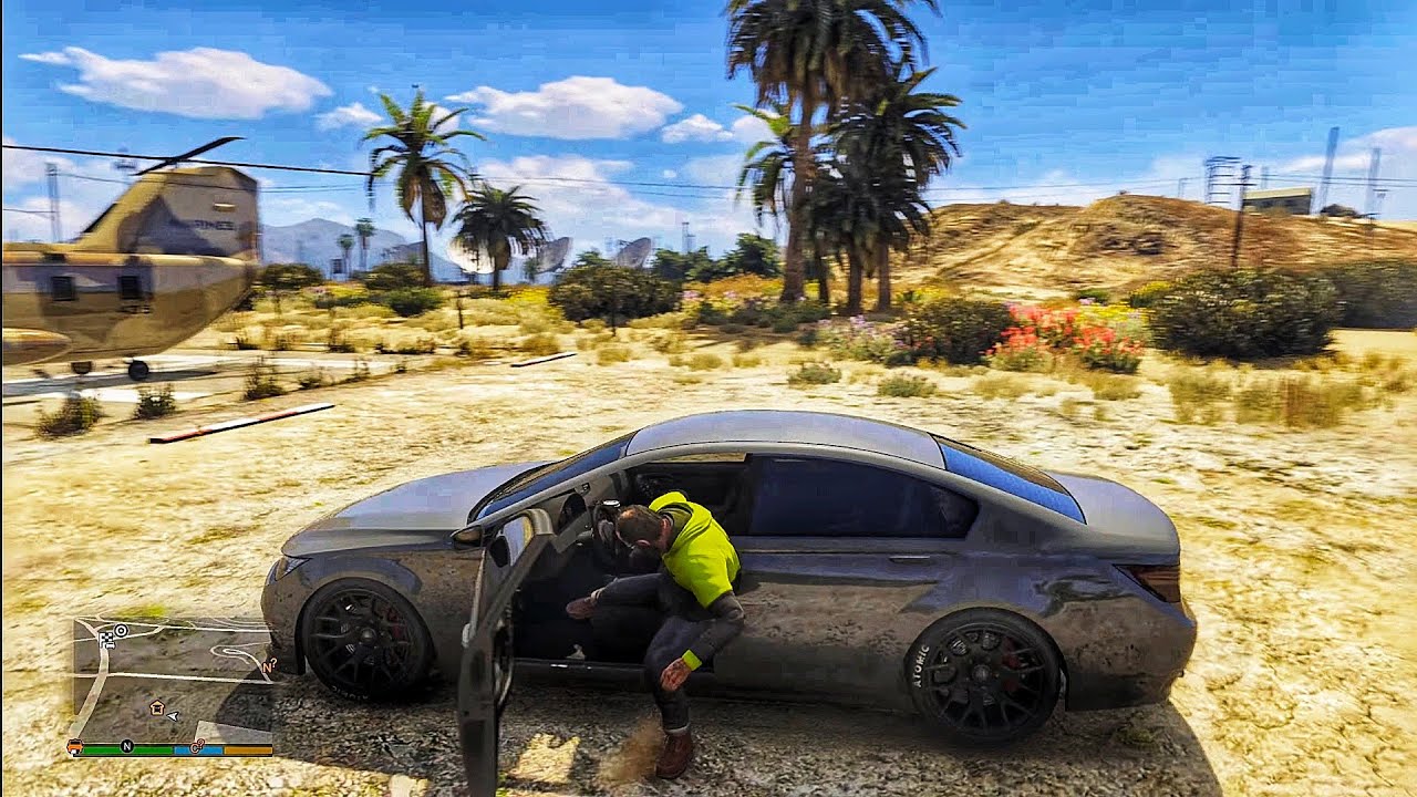 Grand Theft Auto V PS5 Free-roam Gameplay #1579