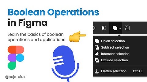 Mastering Boolean Operations in Figma | Advanced Design Techniques | Figma Tutorial 2024