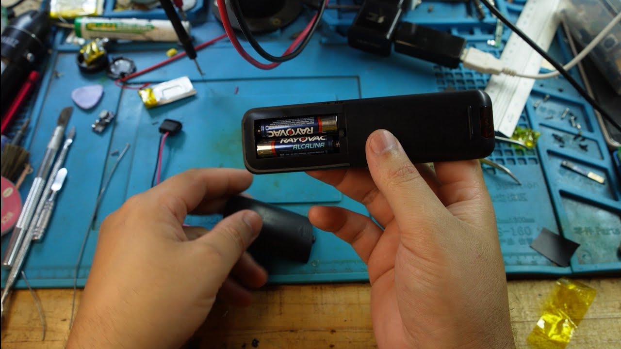 Controle remoto do projetor a Pilha para Bateria Recarregável USB-C | Battery Mod Upgrade