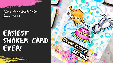 Easiest Shaker Card Ever!