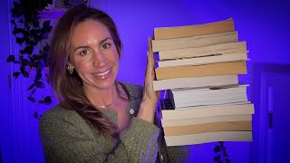 Famous ASMR | Library Book Sale Haul 📚 Whispered Book Show & Tell ✨ Relaxing Sounds & Page Flipping 📖 Profile