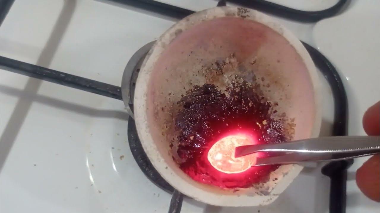 how to melt gold piece of gold melting gold prospecting prospecting for