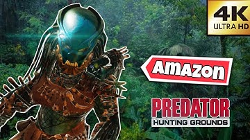 PREDATOR HUNTING GROUNDS 😱 Fireteam elimination (4K 60FPS Gameplay) #predatorgaming Amazon Build