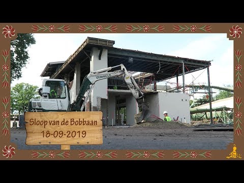 Sloop van de Bobbaan: Huidige situatie #Efteling 18-09-2019