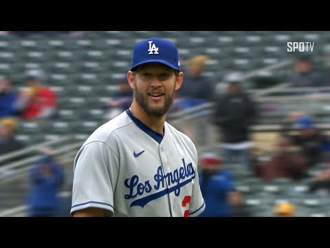 [MLB] LA 다저스 vs 미네소타 MVP 클레이튼 <strong>커쇼</strong> (04.14)
