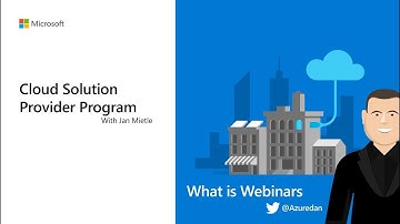 5. What is the Cloud Solution Provider Program