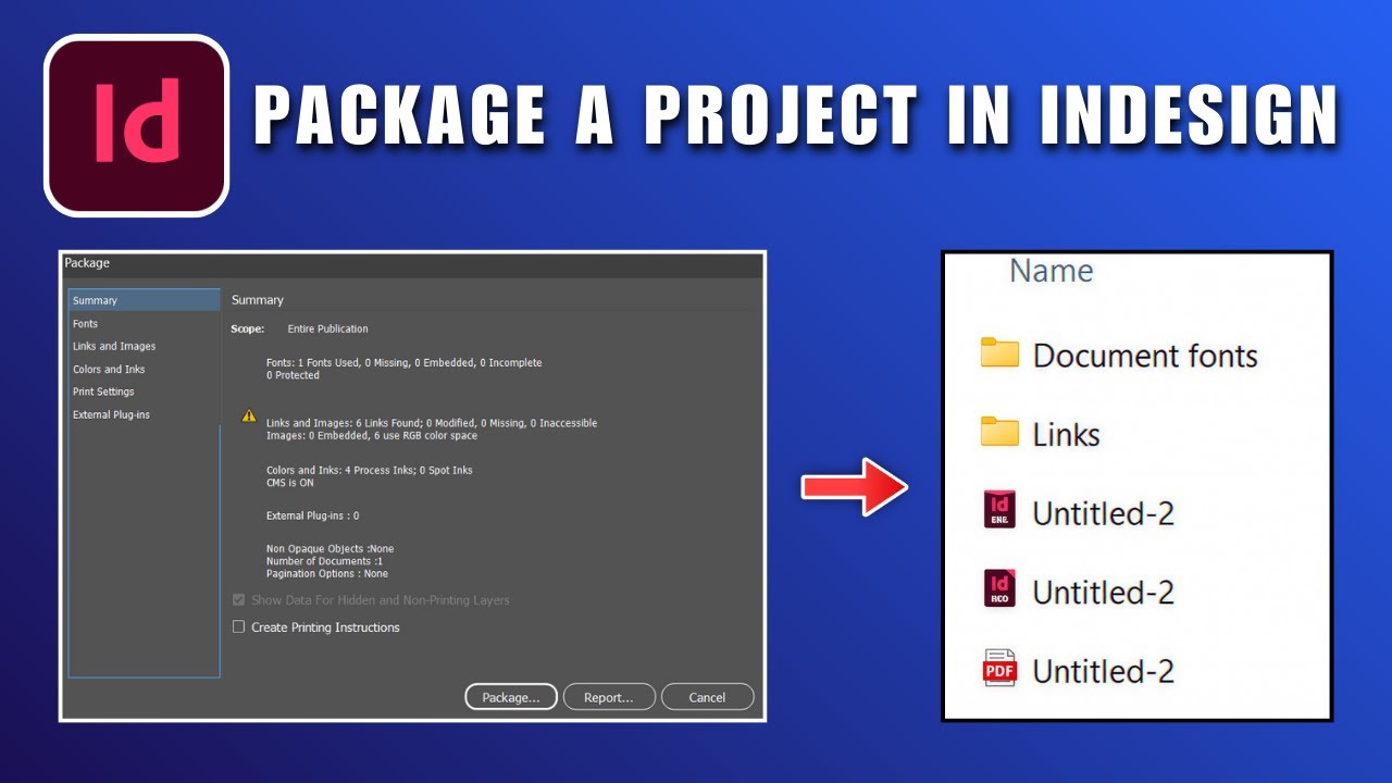 Как оформить проект в InDesign 2026