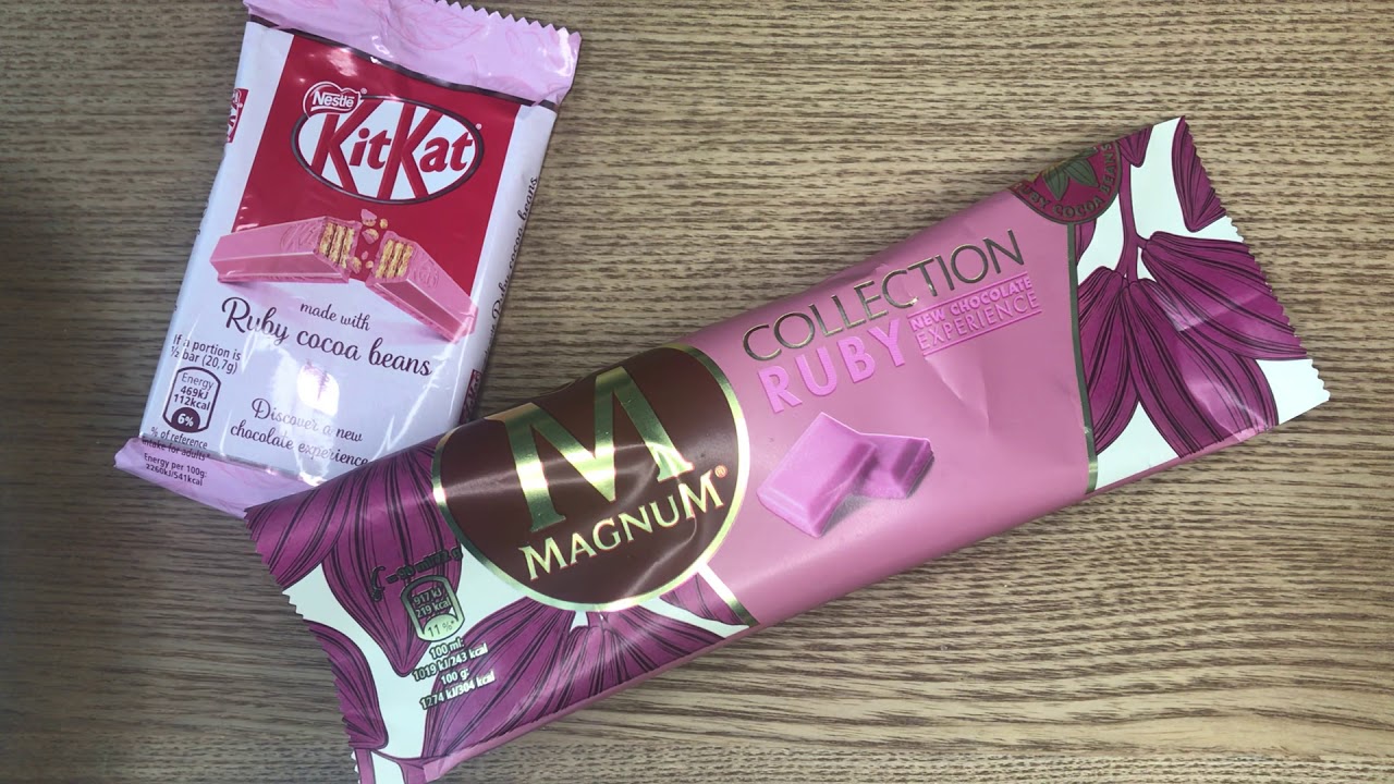 Magnum vs. KitKat Ruby csoki teszt - YouTube