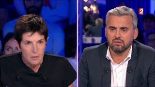 Vif échange entre Christine Angot et Alexis Corbière au sujet de Dieudonné #ONPC