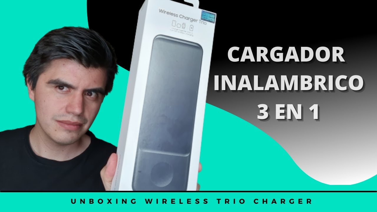 Cargador Inalambrico Triple 3 En 1 Trio Samsung ® Original