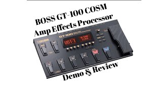 boss gt 100 最強 BOSS GT-100 レビュー！ 最高のマルチエフェクター、私が手放し