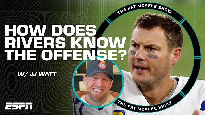 JJ Watt learned Philip Rivers was running the COLTS' OFFENSE for his son? 🤨 | The Pat McAfee Show