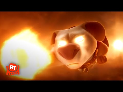 DC League of Super-Pets (2022) - Solar Paw Punch Scene | Movieclips