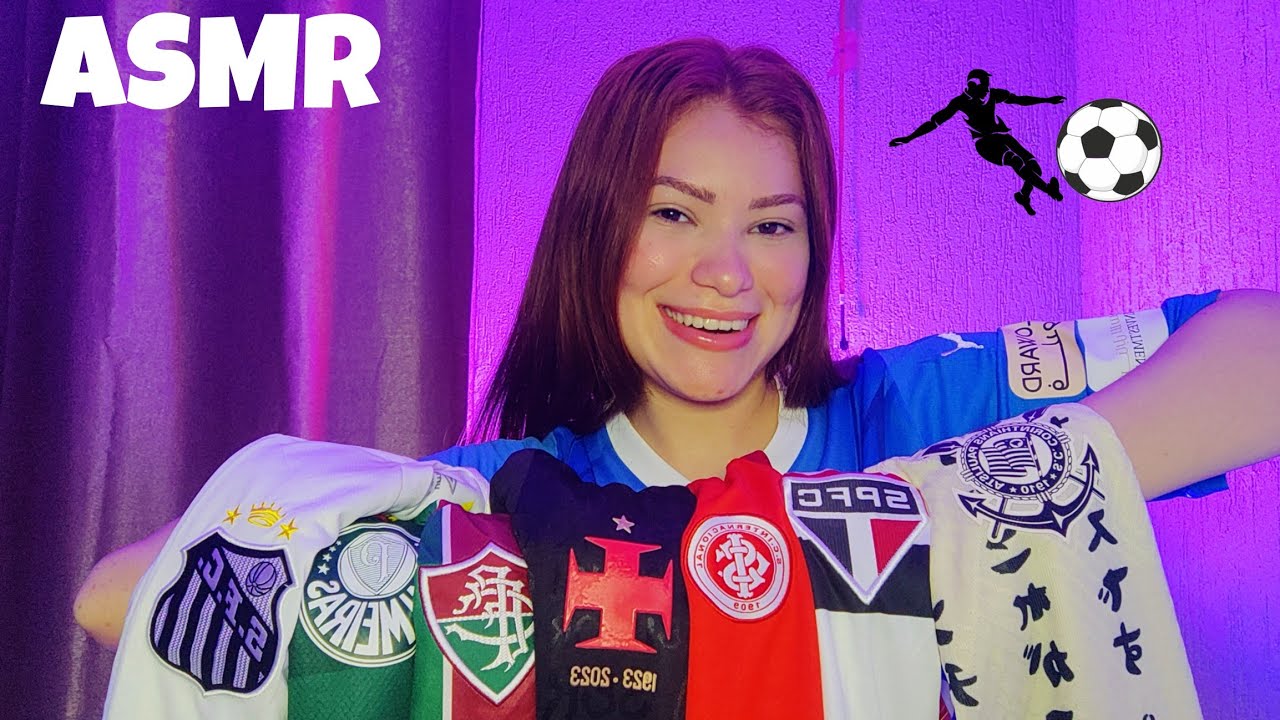 АСМР |  МАГАЗИН РУБАШЕК BR TEAM🇧🇷ТАЙСКИЙ (советы, простукивание, сухая посадка и качество) 3-я ЧАСТЬ