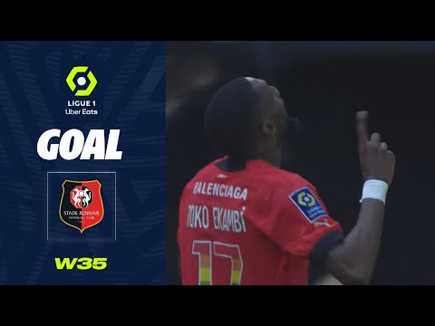 Goal Karl TOKO EKAMBI (74' - SRFC) STADE RENNAIS FC - ESTAC TROYES (4-0) 22/23