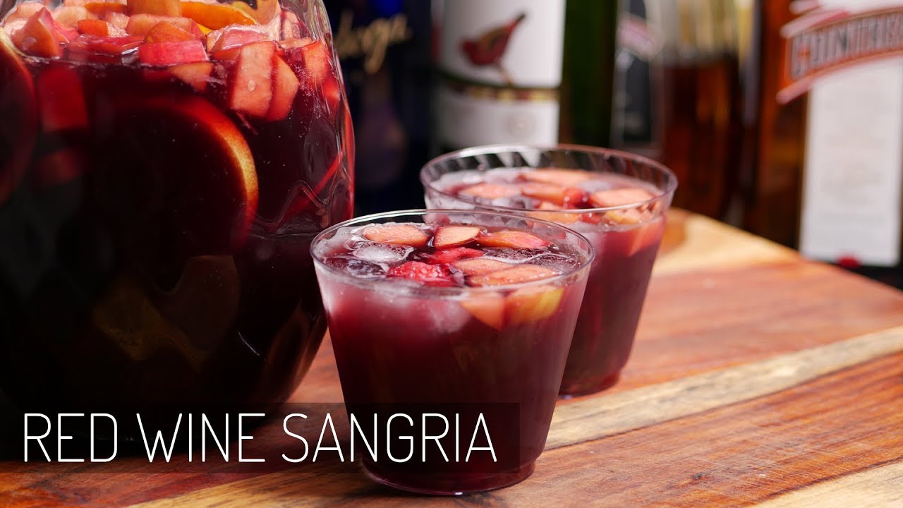 Red Sangria Recipe {The Best!} –