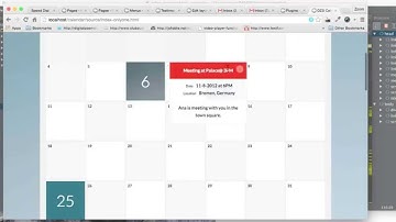CodeCanyon, DZS Calendar - Demo Double Events in a Single Day