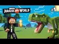 EPiC'S Jurassic World: MINECRAFT DINOSAURS | Custom Modded Survival [Minecraft Roleplay] ep 1