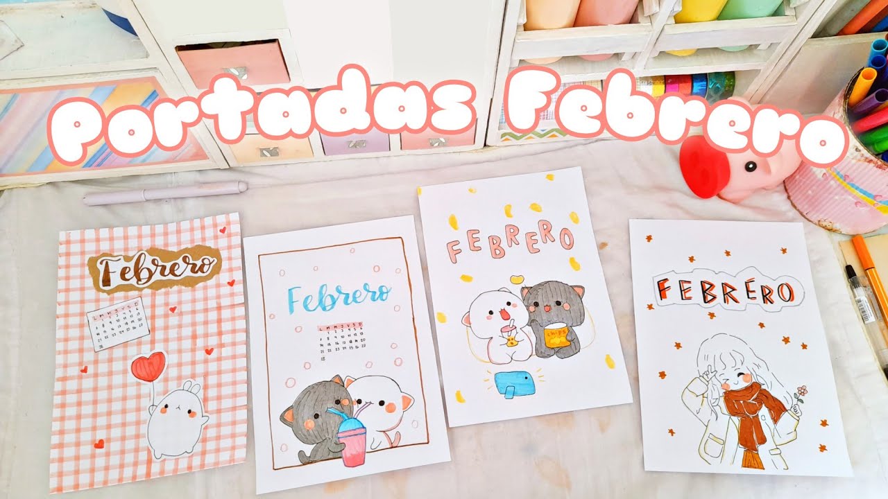 Portadas para Febrero 💖 ️🏻 - YouTube