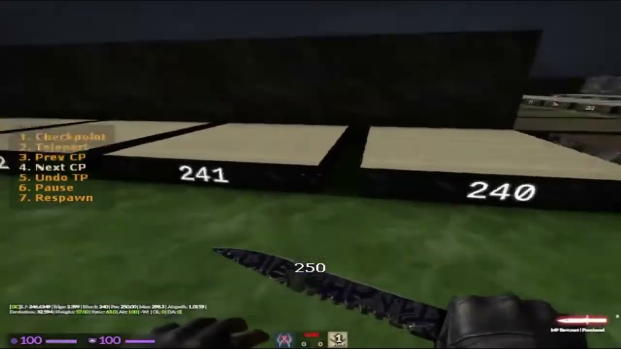 My road to a 250 LJ (LongJump) in Vanilla Kreedz