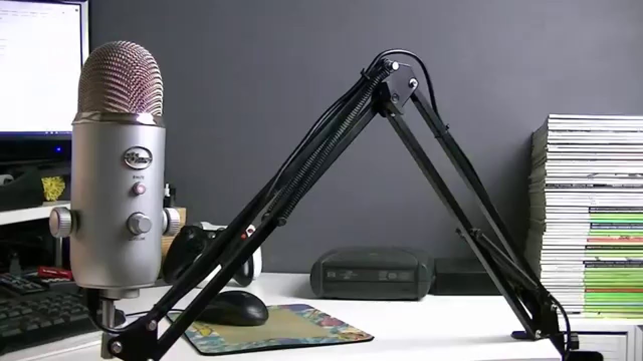 Blue Yeti Microphone Boom Stand Review Racksoy Boom Microphone