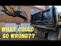 Fixing my Tailgate with an Excavator!