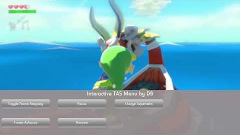 TWWHD: Triforce Formation Storage with Cutscene Pause Glitch