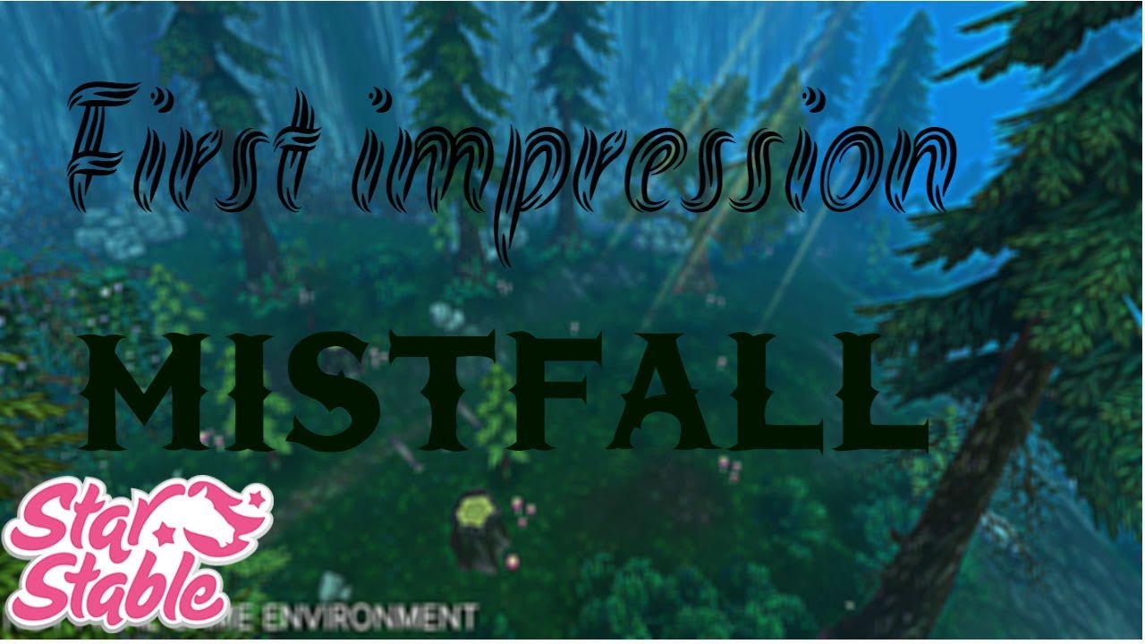 FIRST IMPRESSION PÅ MISTFALL - SOFFAN OCH STALLET