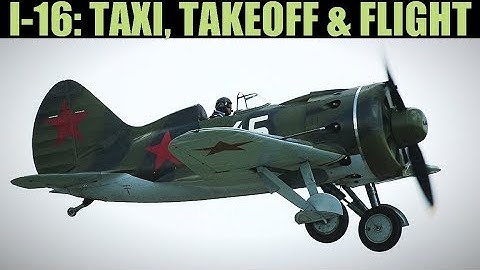 I-16 Ishak: Taxi, Takeoff, Flight & Landing Tutorial | DCS WORLD