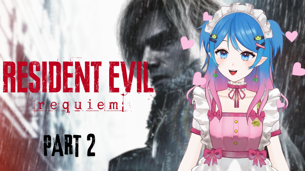 [HEART RATE MONITOR] I SWEAR GRACE PLEASE RUN WHEN I TELL YOU TO RUN!!!  |  RESIDENT EVIL REQUIEM ��