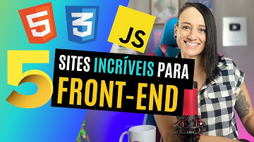 5 SITES para praticar FRONT-END e alcançar o próximo NÍVEL! (Programação para Iniciantes)