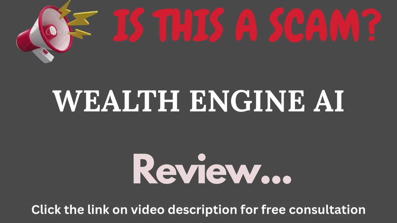 Wealthengine-ai.com Review: THIS IS A SCAM? (Wealth Engine AI)