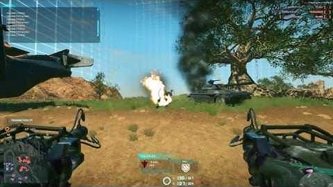 Planetside 2 - Vanu flamethrower with zoe mode