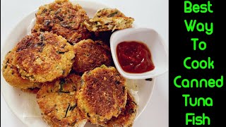 How To Make Tuna Cake Patties/Delicious Quick And High Protein Tuna Cakes Recipe by Vivian Easy Cooking & Recipes 294 views 1 year ago 10 minutes, 53 seconds