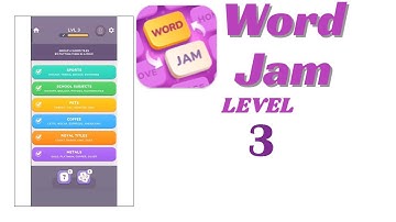 Word Jam Level 3 Walkthrough | Step-by-Step Guide 🧠 | Go Answer