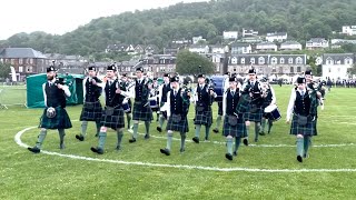 EA Pipes and Drums compete at The British Pipe Band Championships