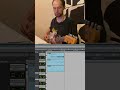 Using guitar to play drums, bass, and chords all at once?🤯🫠 feat. Slava Lobanov 🎸 #dubler2 #guitar