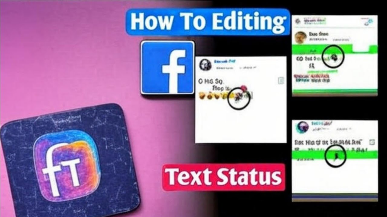 Facebook Status Video Editing With mobile || Facebook Text Post Status video Editing In Mobile