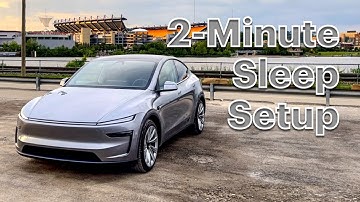 Sleeping in the Refreshed Model Y: Quick, Practical Setup