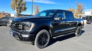2022 Ford F-150 Lariat Powerboost Walk Around 2022 Ford F150 Lariat Supercrew V8 Power