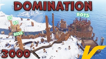 BEST WIPE with Team BOTS on Vital Medium | 3000+ ROCKET RAID | BOTS VS R2 RUST/РАСТ