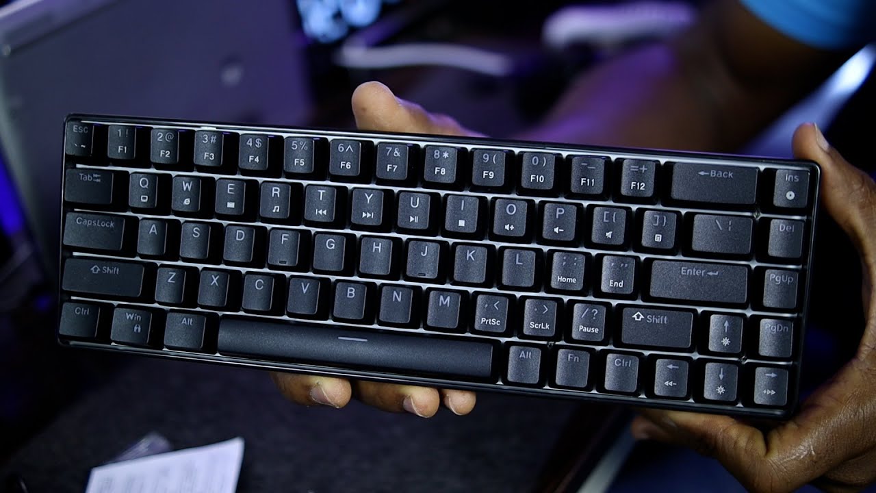 HXSJ Mechanical Keyboard with Backlight from Temu | Review