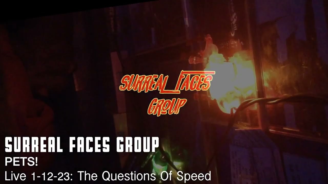 Surreal Faces Group- PETS!            Live 1-12-23