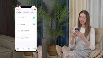 Smart Ceiling Light Connection with Tuya App