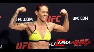 Ufc 219 Official Weigh-Ins Cris Cyborg Vs. Holly Holm